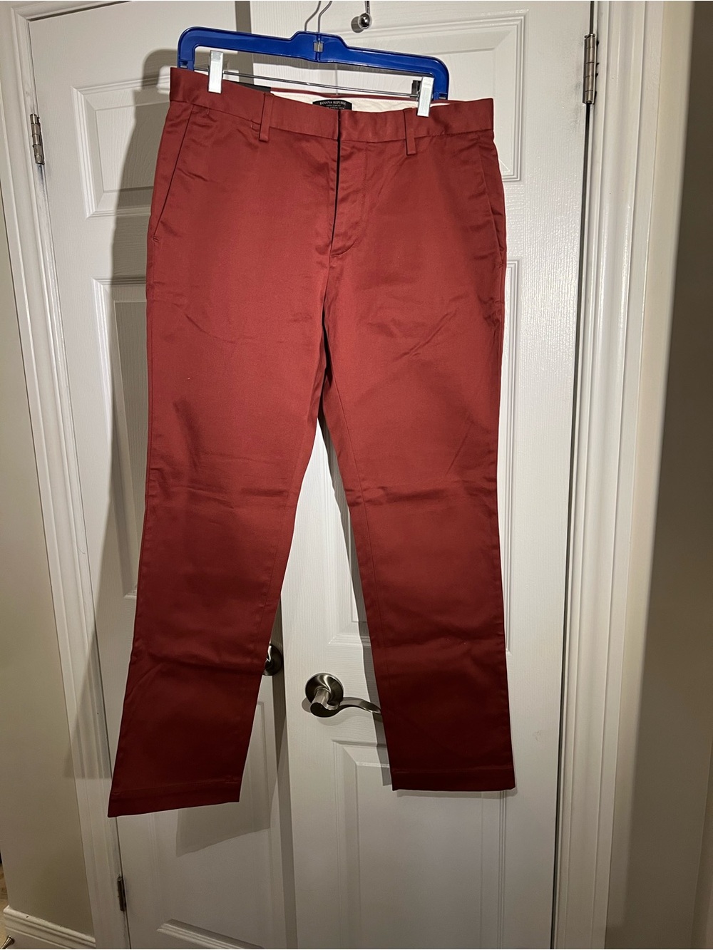 Banana Republic Men's Rust Red Chino Pants